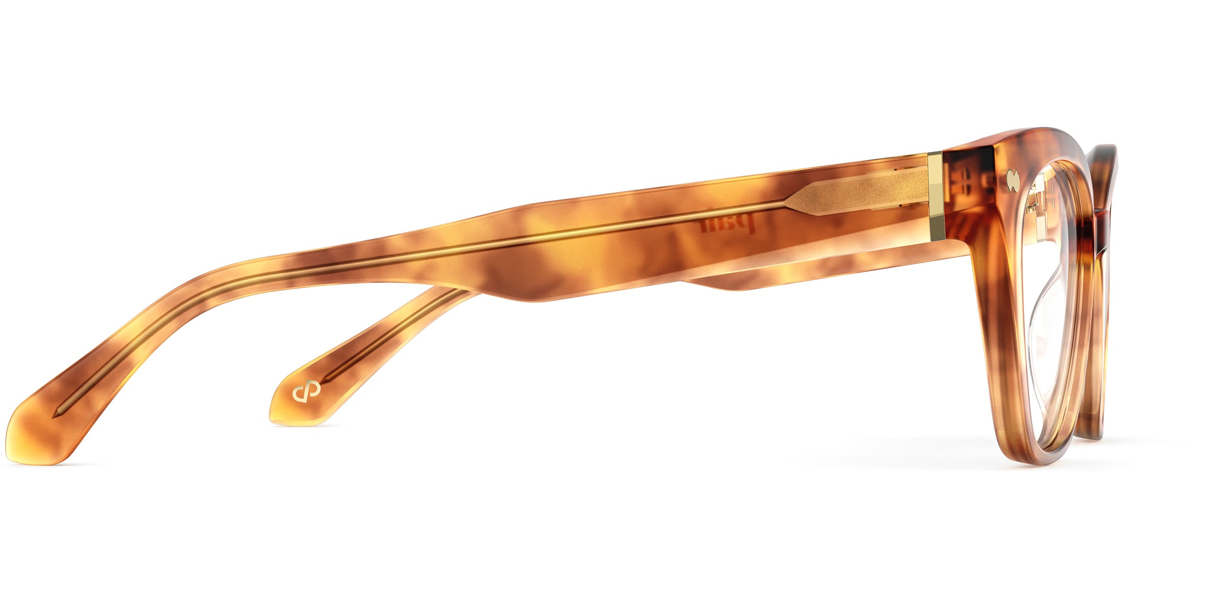 Pair Eyewear Flora Forte montatura occhiali tartarugata rossa