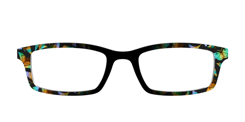Pair Eyewear Design Tops The Mythic Moths top occhiali farfalle
