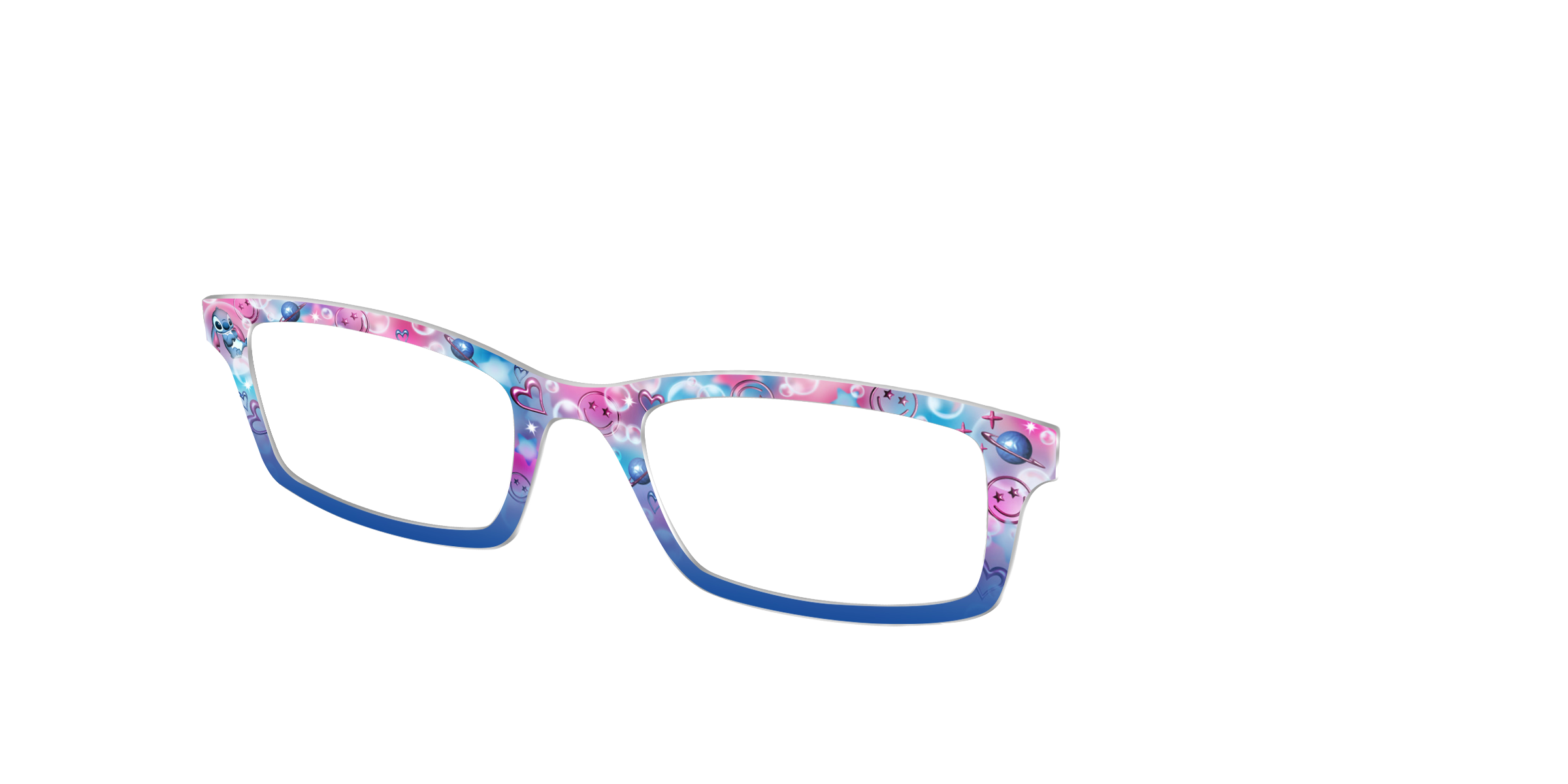 Pair Eyewear Collabs Stitch Bubble Pop top per occhiali Cedro