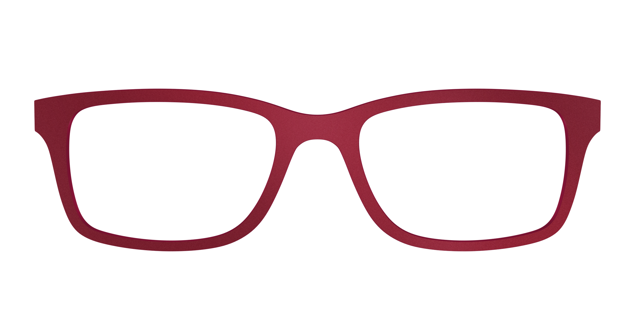 Pair Eyewear Solid Tops Matte Burgundy top occhiali bordeaux