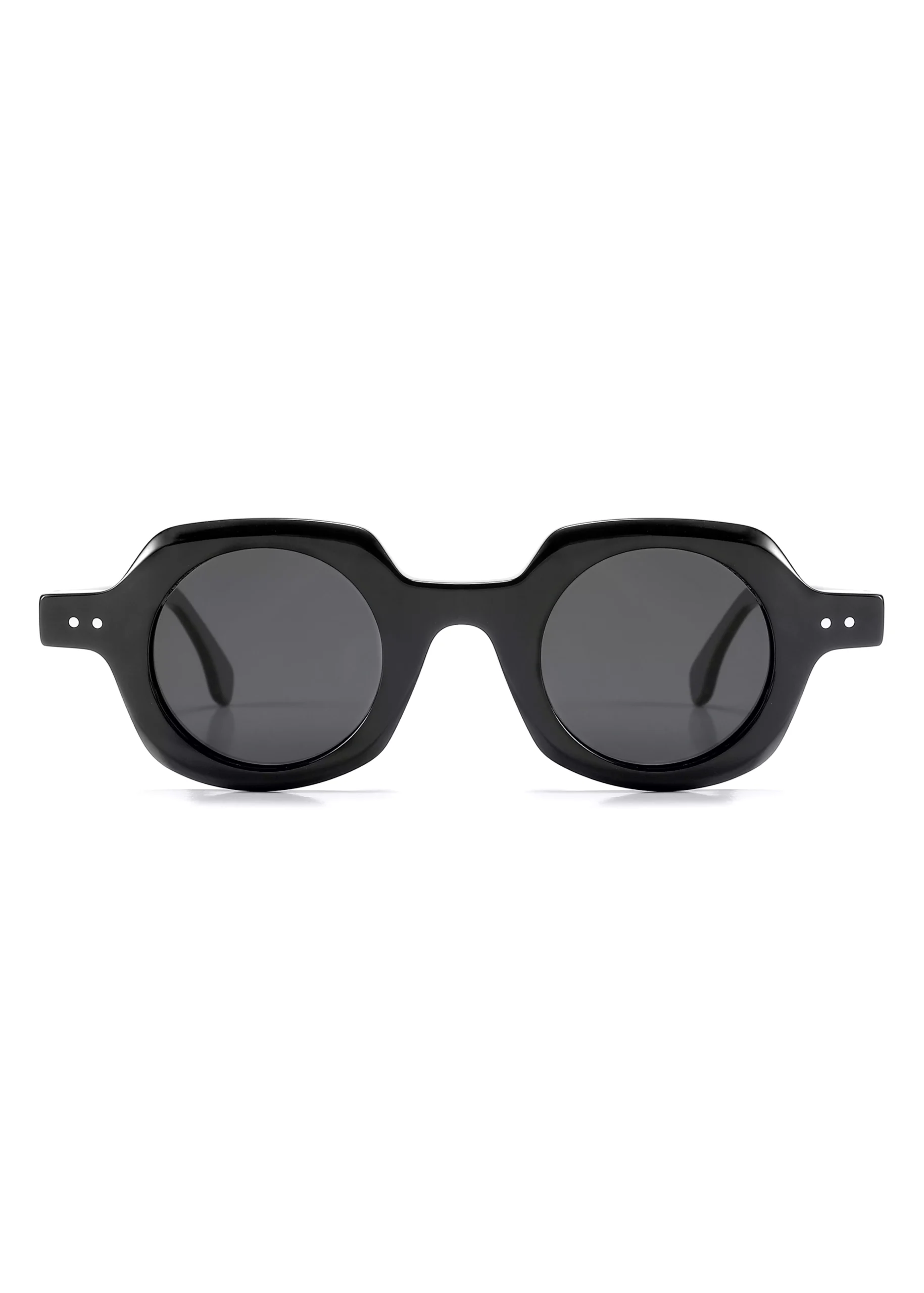 Ouyuan FG1582T occhiali da sole tondi donna spessi