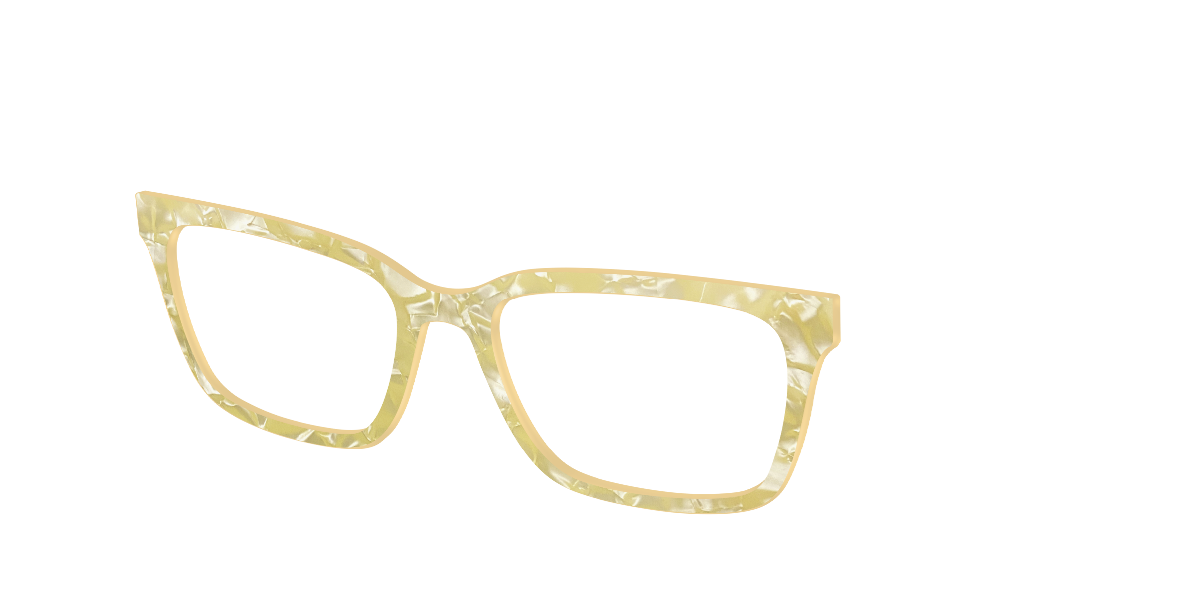 Pair Eyewear Design Tops The Citrine Pearl Marble top marmorizzato