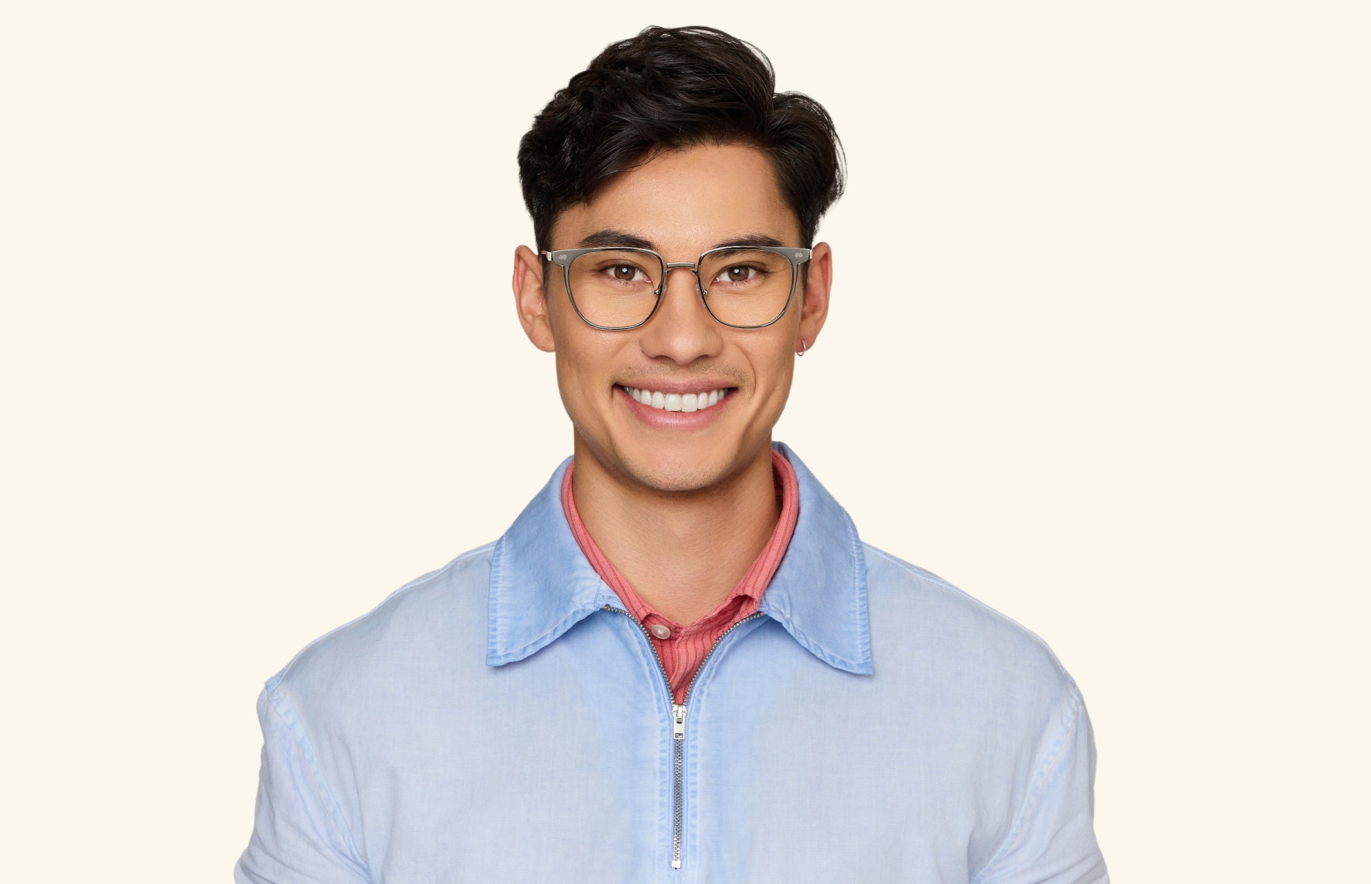 Pair Eyewear Nola Black Metal montatura metallo quadrata nera