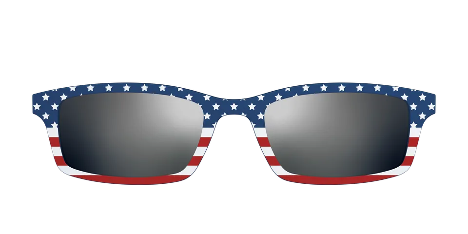 Pair Eyewear Sun Tops Stars Stripes occhiale sole polarizzato