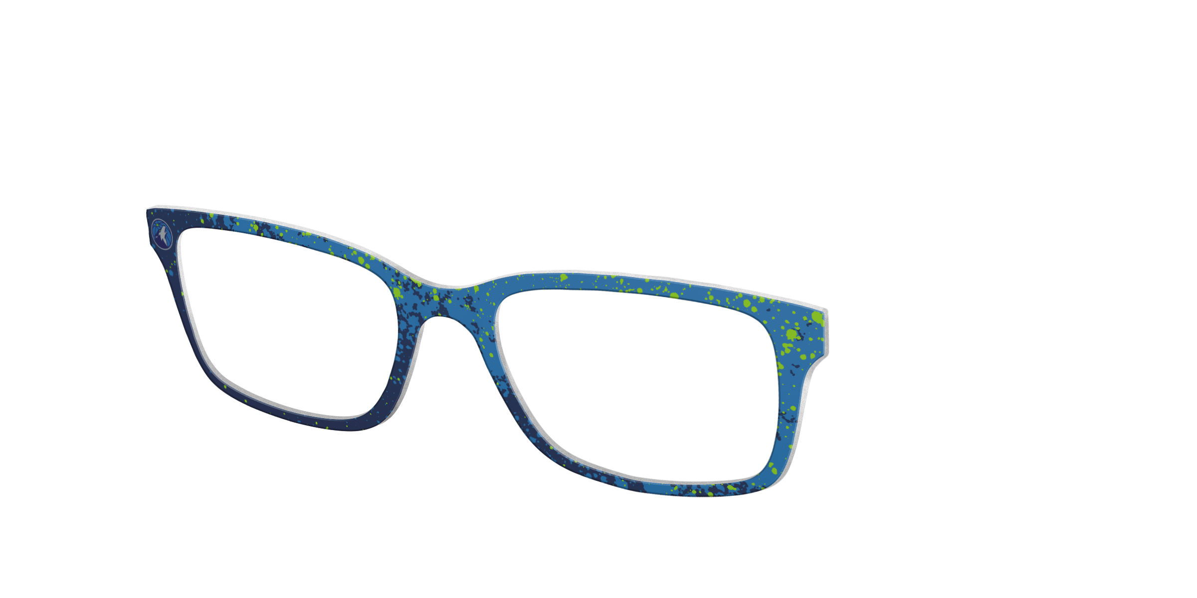 Pair Eyewear School Spirit Timberwolves Splatter top occhiali TW1