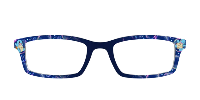 Pair Eyewear Collabs Squirtle top occhiali azzurro