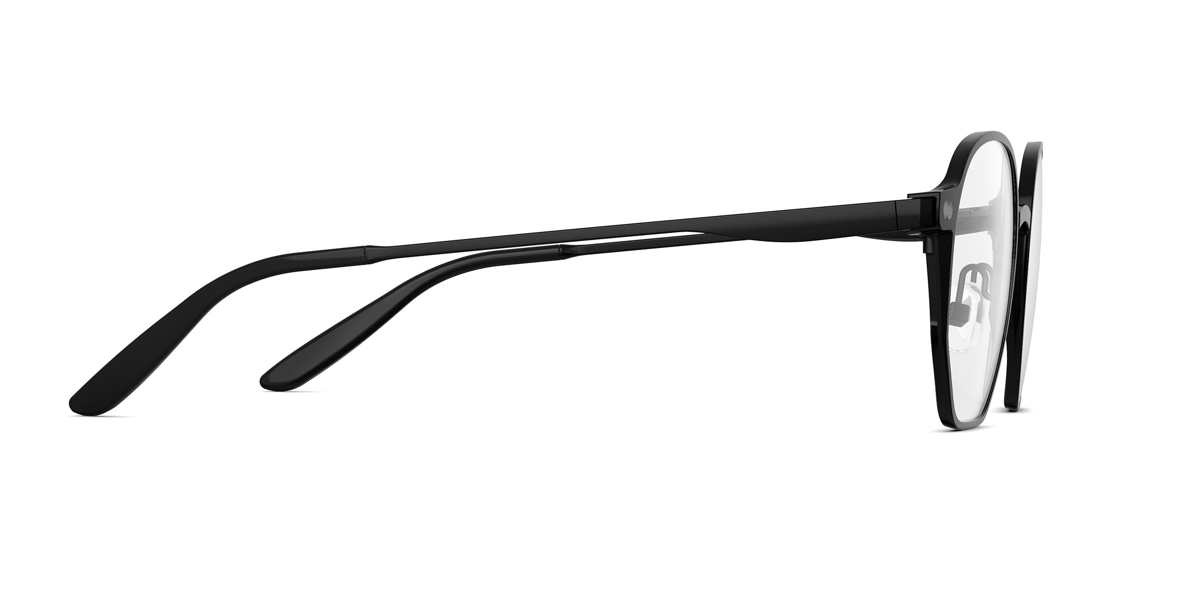 Pair Eyewear Base Frames Rowen Metal montatura vista Black Metal