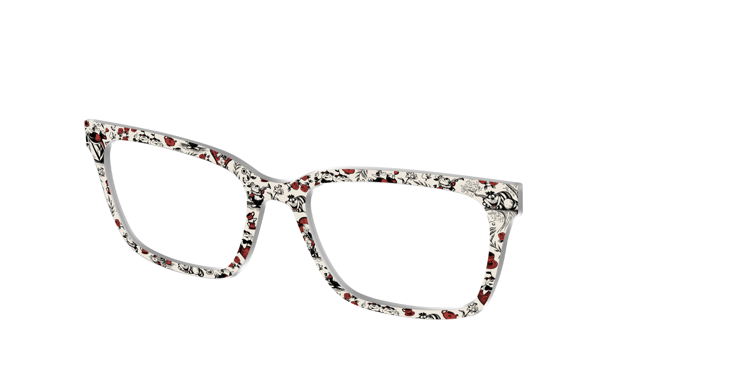 Pair Eyewear Collabs Queen of Hearts Toile top occhiali DY70