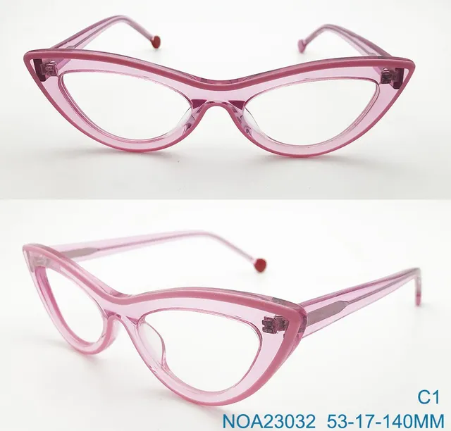 Ouyuan Glasses Frames NOA23032 C1 occhiali acetato 53-17-140