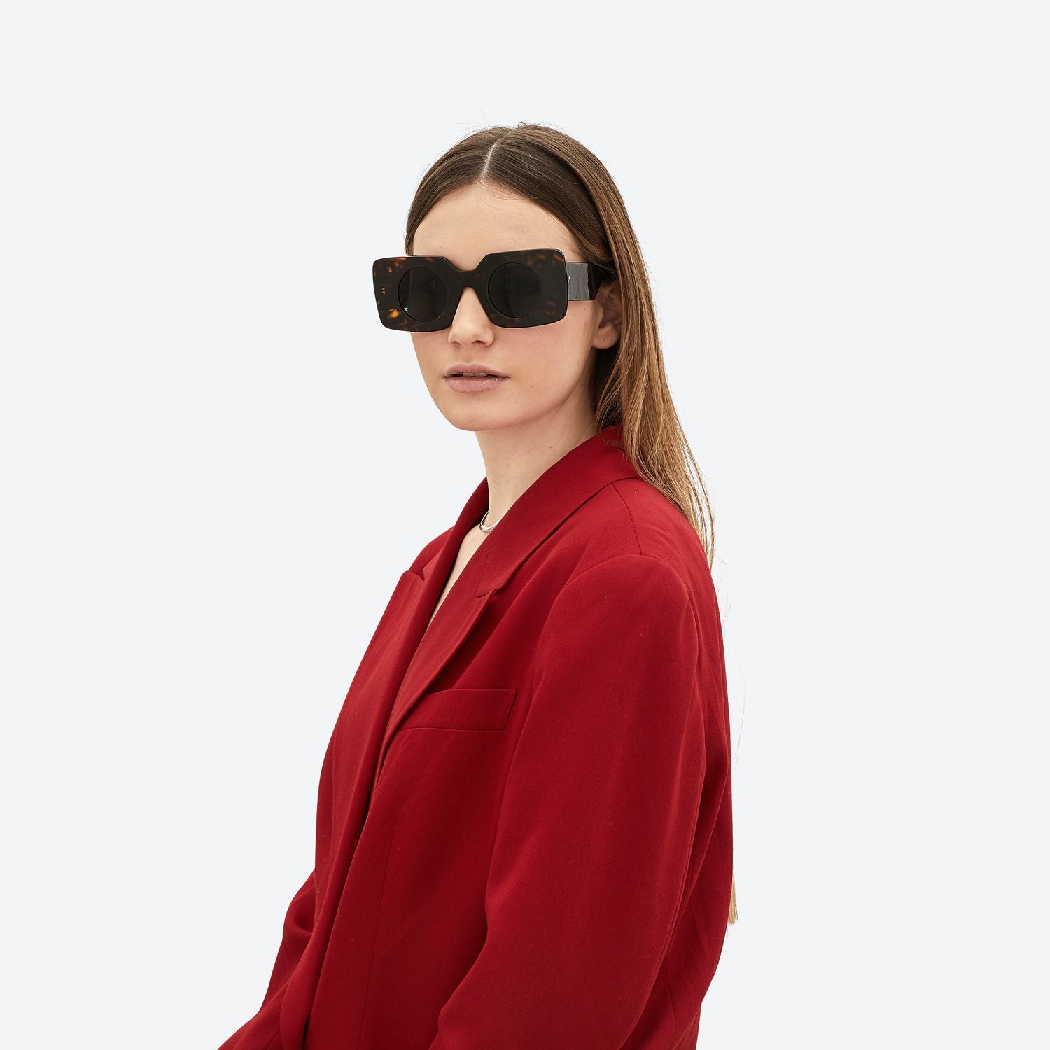 Monokol Studio Attitude MK221 C2Y occhiali da sole quadrati acetato
