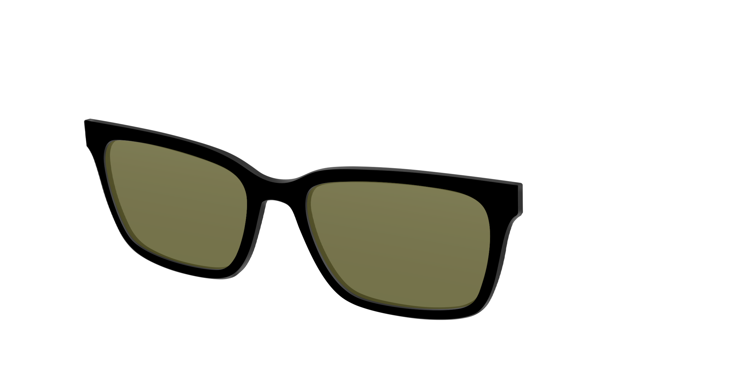 Pair Eyewear Performance The Black Green Racquet Sport top sole