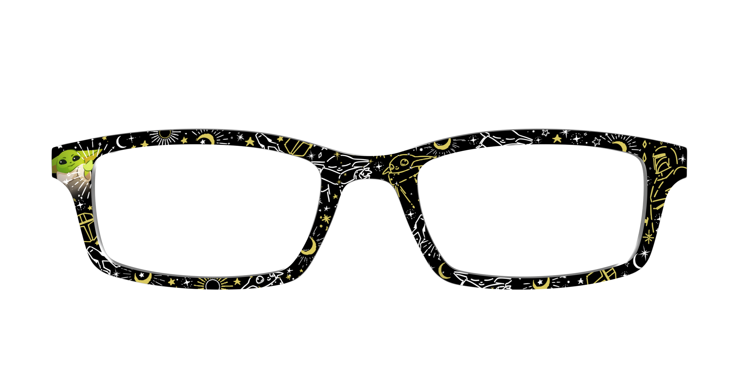 Pair Eyewear Collabs Celestial Grogu top occhiali azzurro