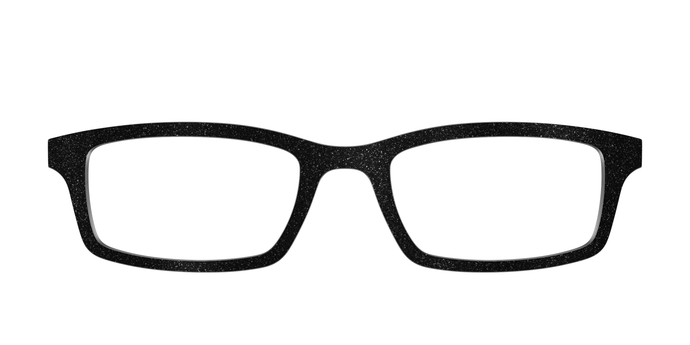 Pair Eyewear Solid Tops The Black Shimmer top nero glitter