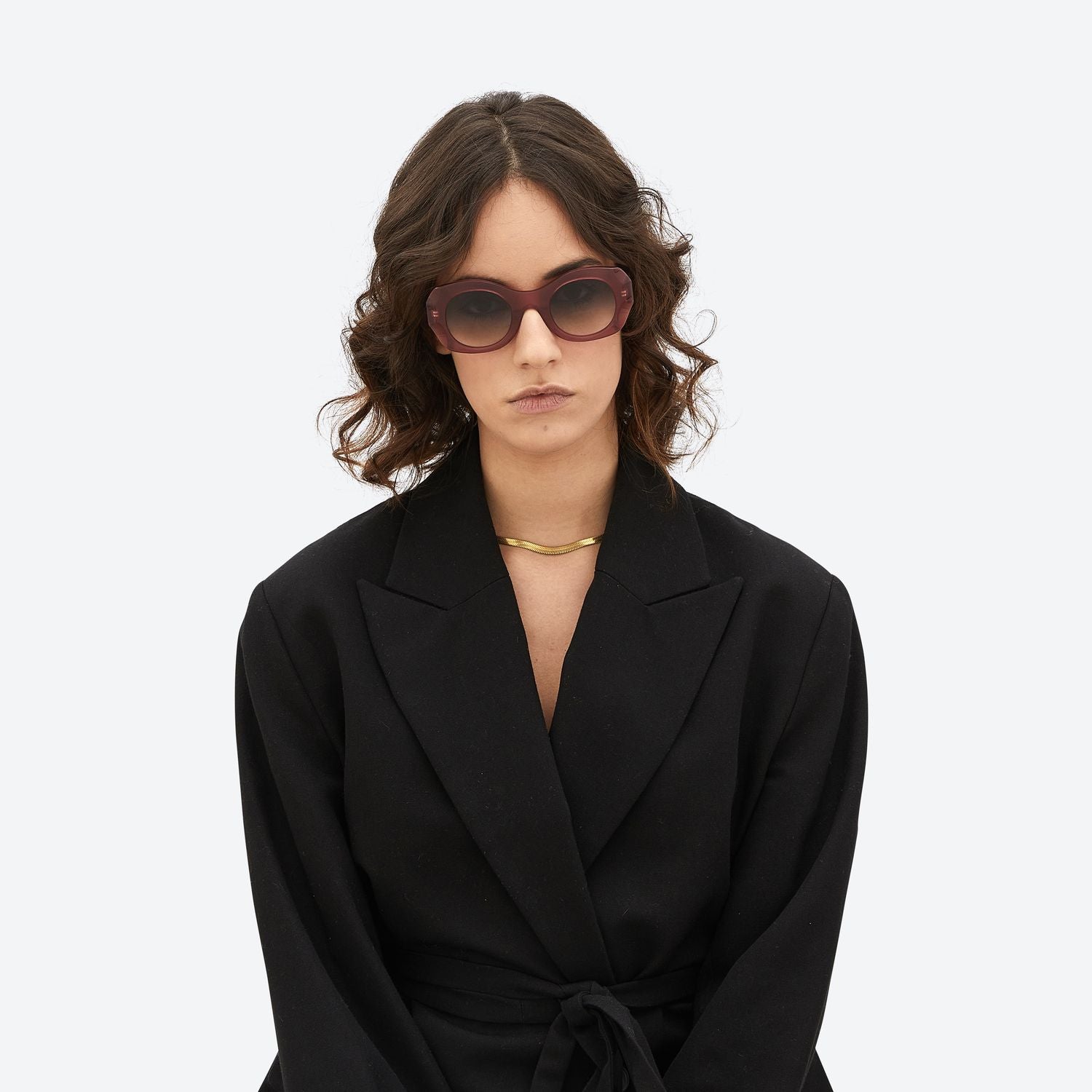 Monokol Interior Voyage MK193 C34 occhiali da sole rotondi donna