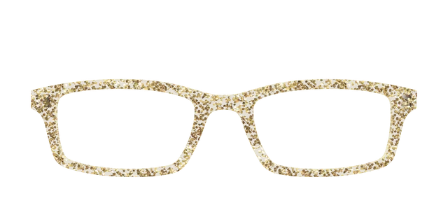 Pair Eyewear Solid Tops The Champagne Sparkle frontalino glitter