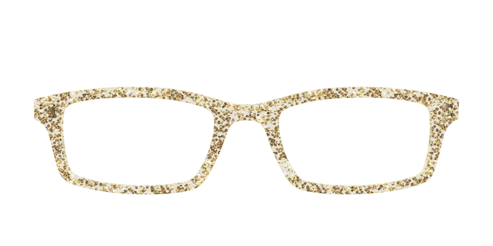 Pair Eyewear Solid Tops The Champagne Sparkle frontalino glitter