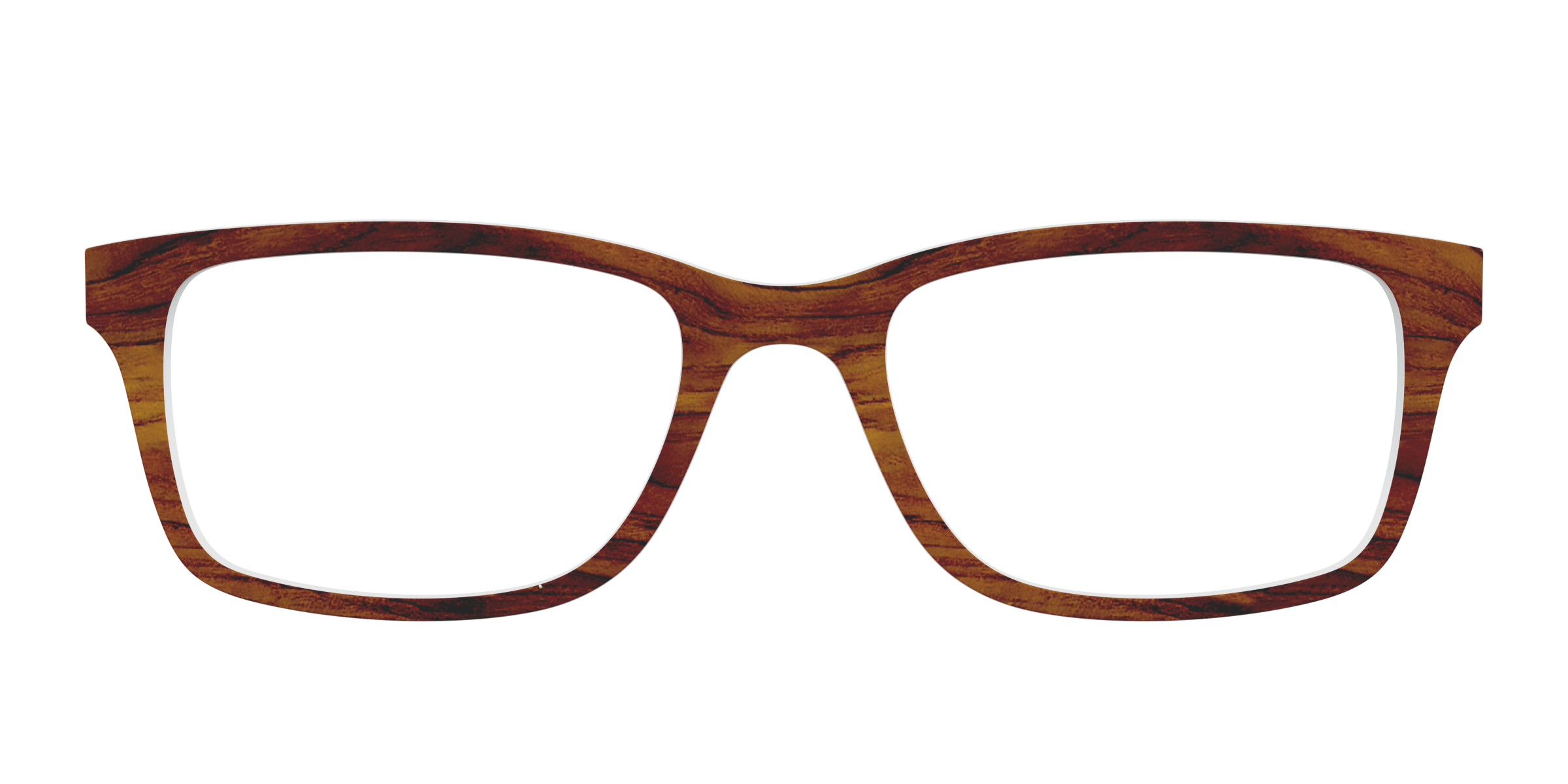 Pair Eyewear Solid Tops Woodgrain top marrone effetto legno