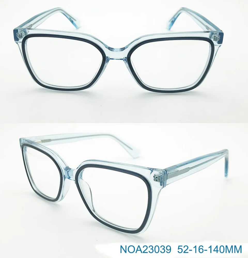 Ouyuan NOA23039 montatura occhiali acetato 52-16-140