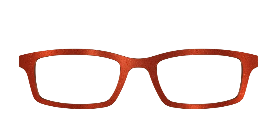 Pair Eyewear Solid Tops Burnt Orange Shimmer top arancione
