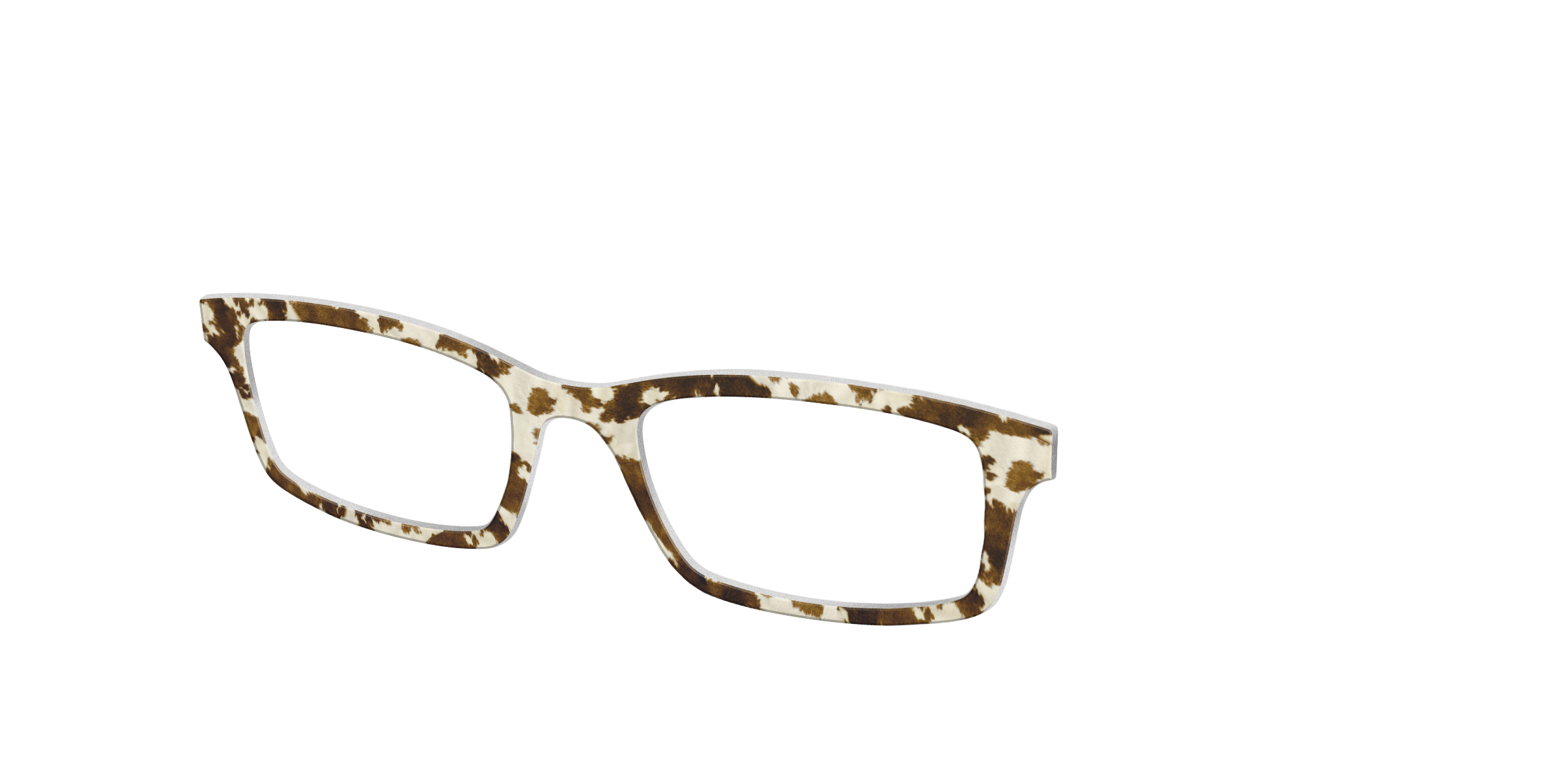 Pair Eyewear Solid Tops Cowhide topper occhiali Serra