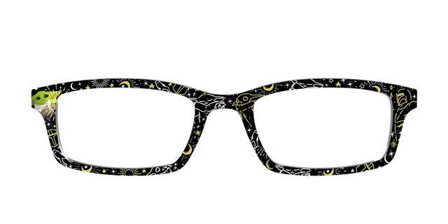 Pair Eyewear Collabs Celestial Grogu top occhiali azzurro