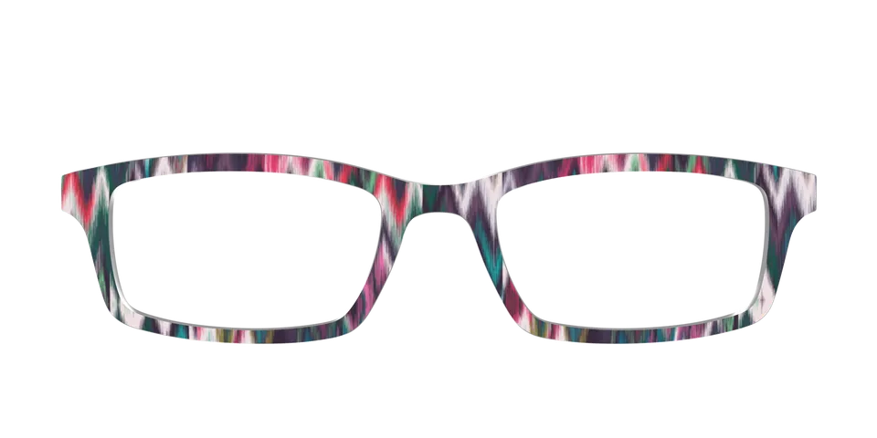 Pair Eyewear Design Tops The Teal Ikat top occhiali AT23