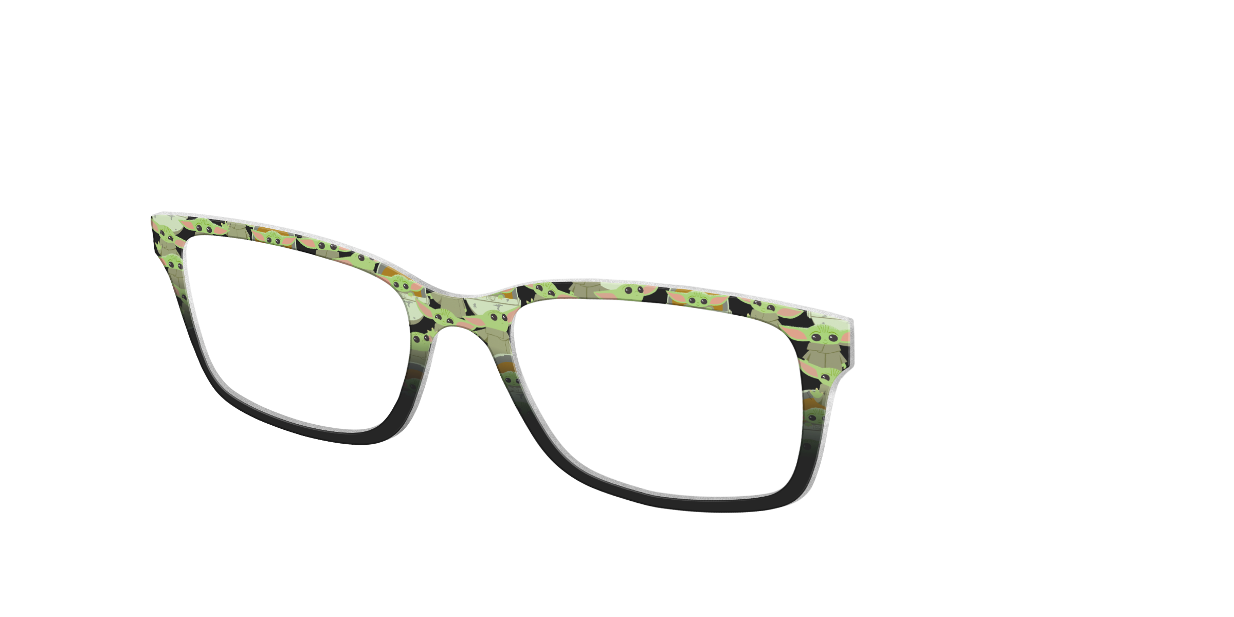 Pair Eyewear Collabs Grogu Gradient top per occhiali gradient