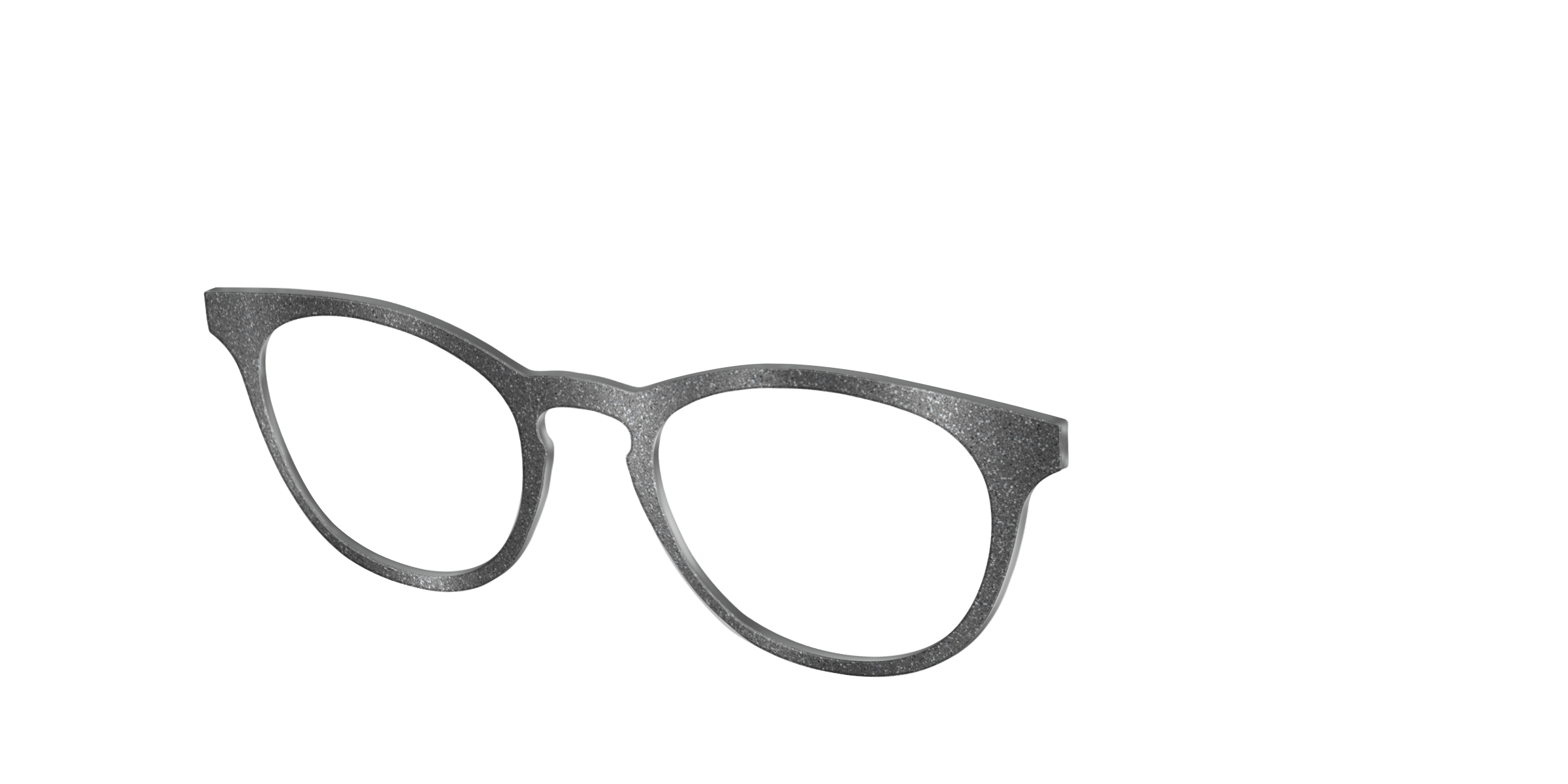 Pair Eyewear Solid Tops Pewter Shimmer top occhiali grigio