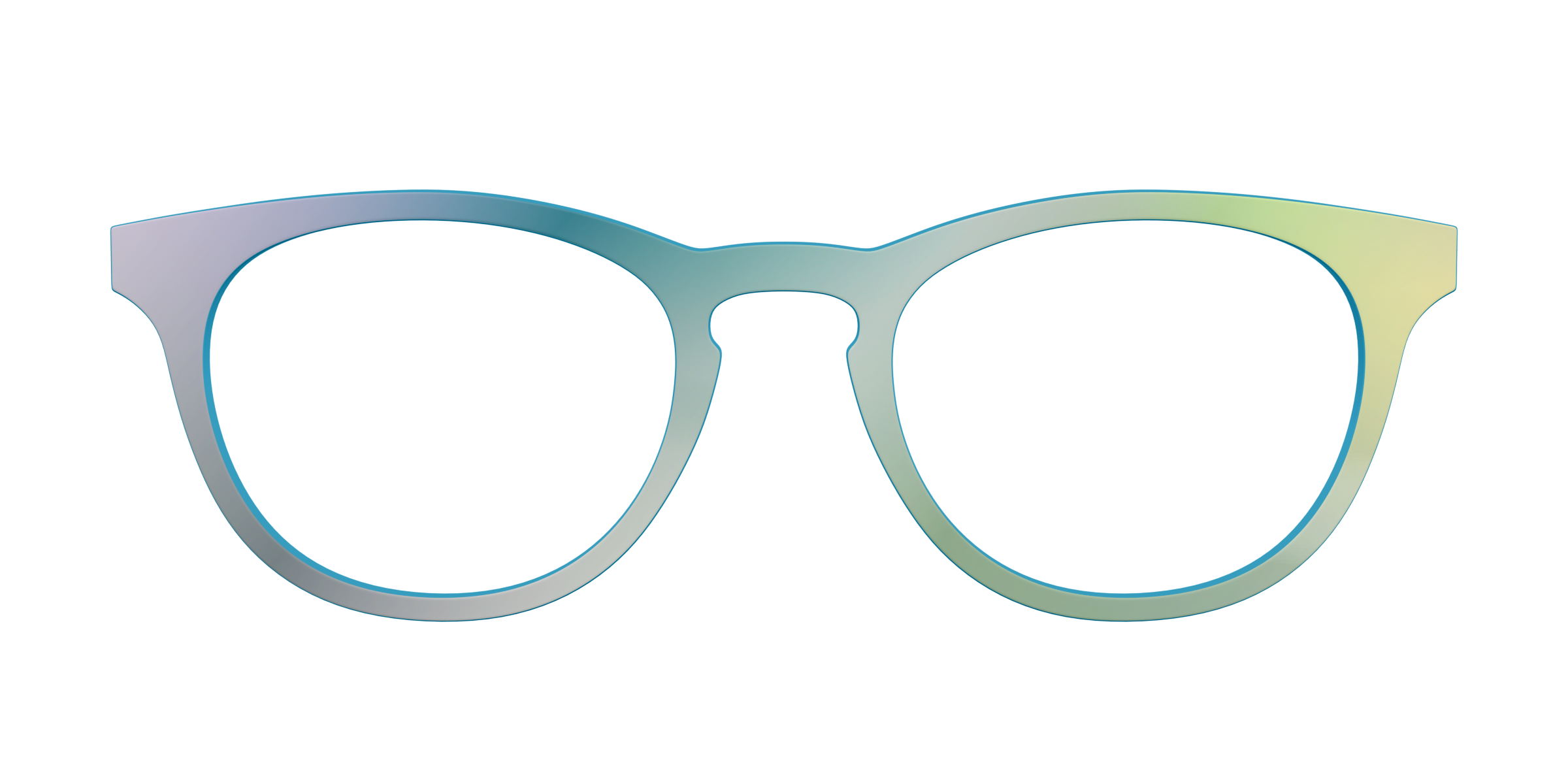 Pair Eyewear Solid Tops The Iridescent top magnetico cangiante