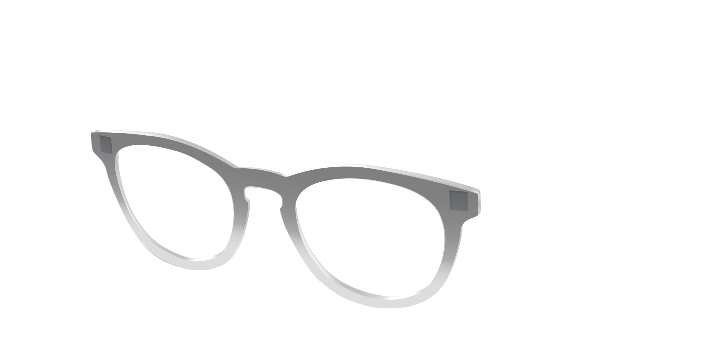 Pair Eyewear Solid Tops Charcoal Gray Gradient top 321