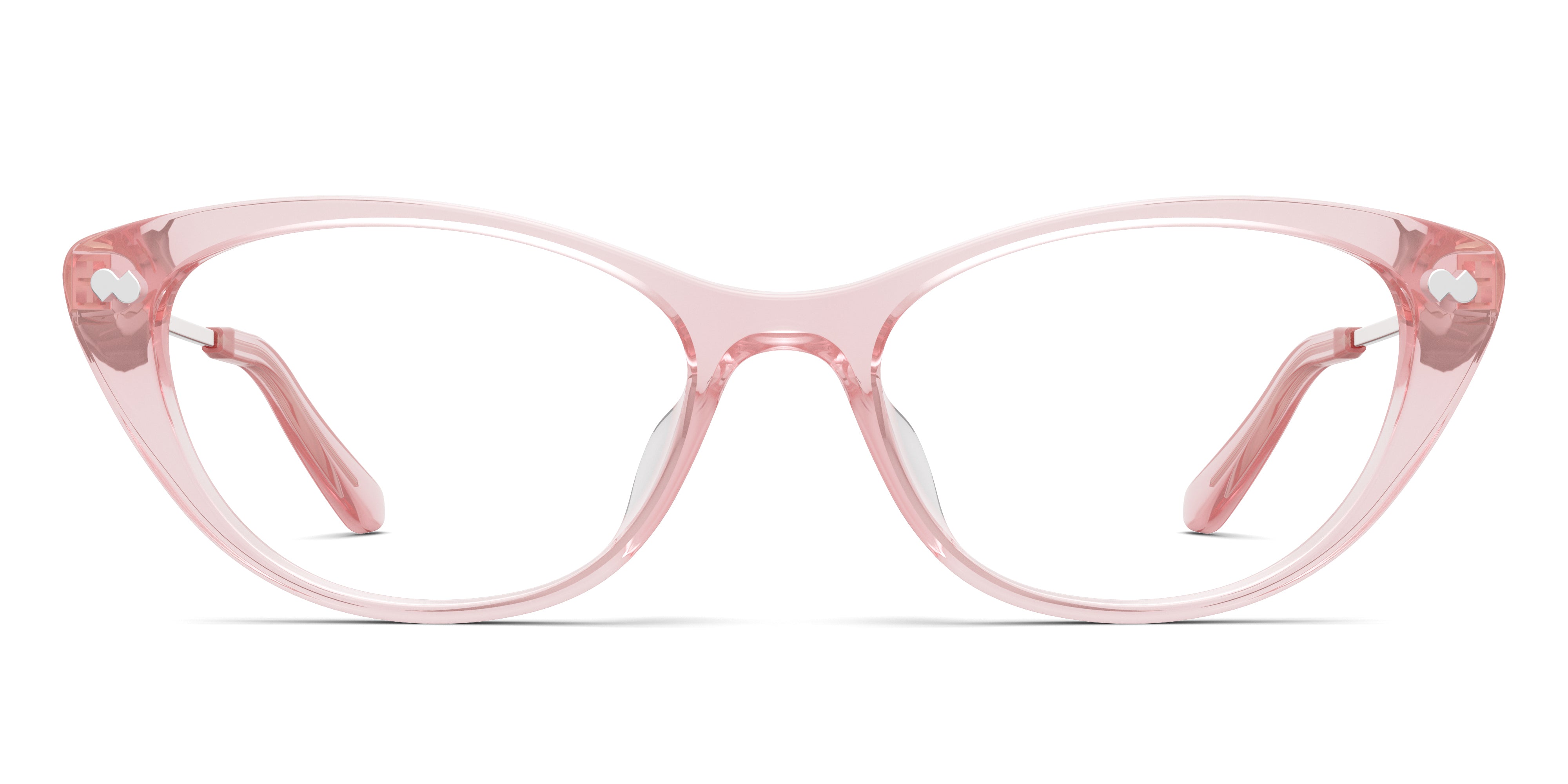 Pair Eyewear Ella Mixed Material montatura Crystal Clear