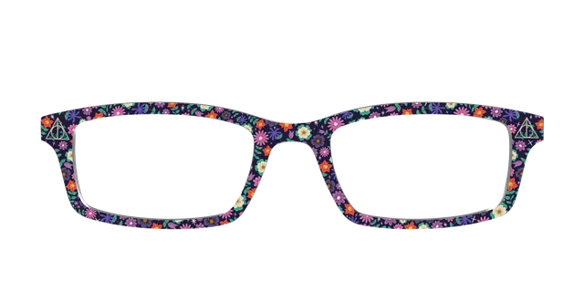 Pair Eyewear Collabs Deathly Hallows Floral top magnetico