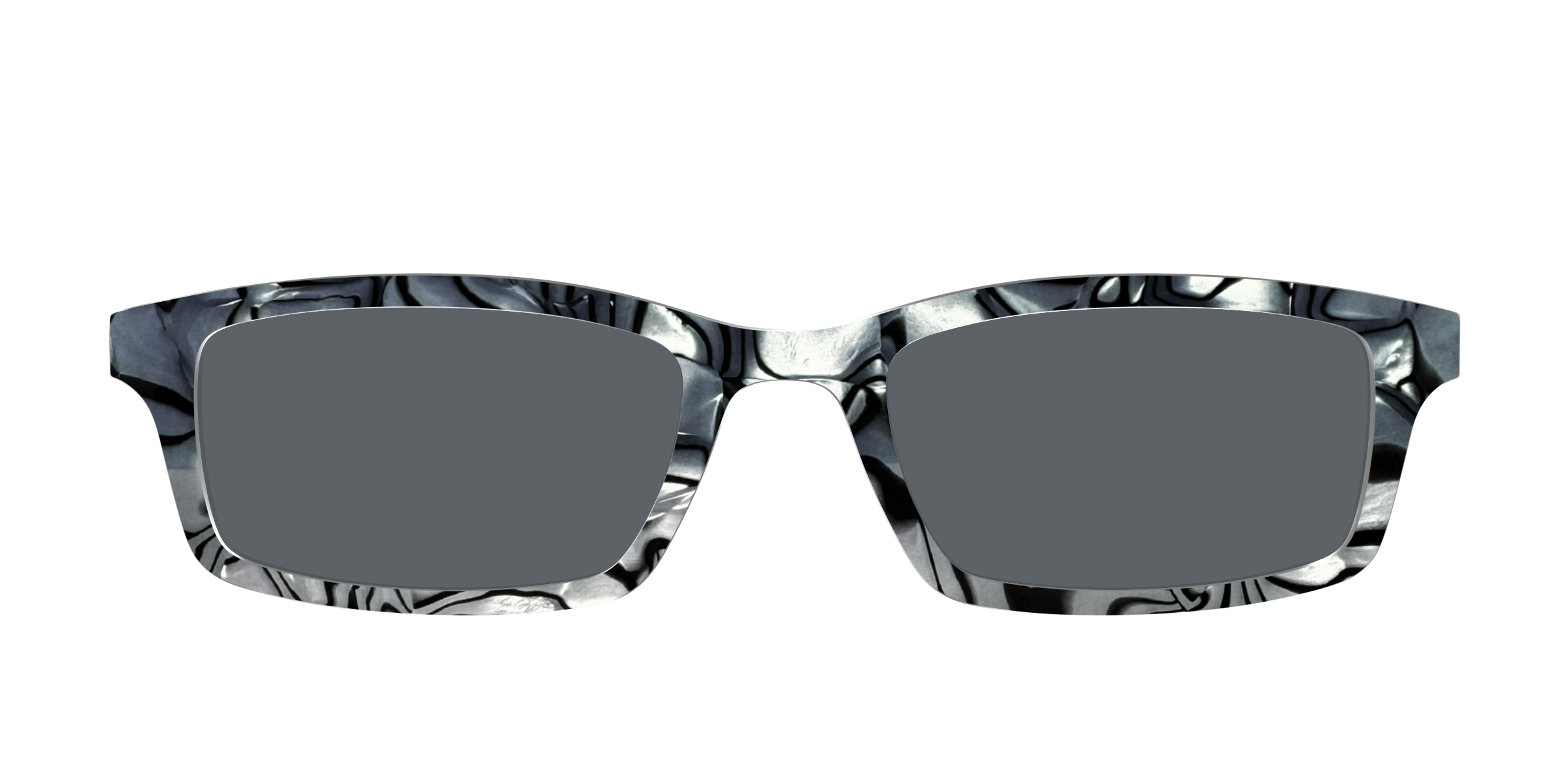 Pair Eyewear Sun Tops Zebra Pearl Split top sole polarizzato