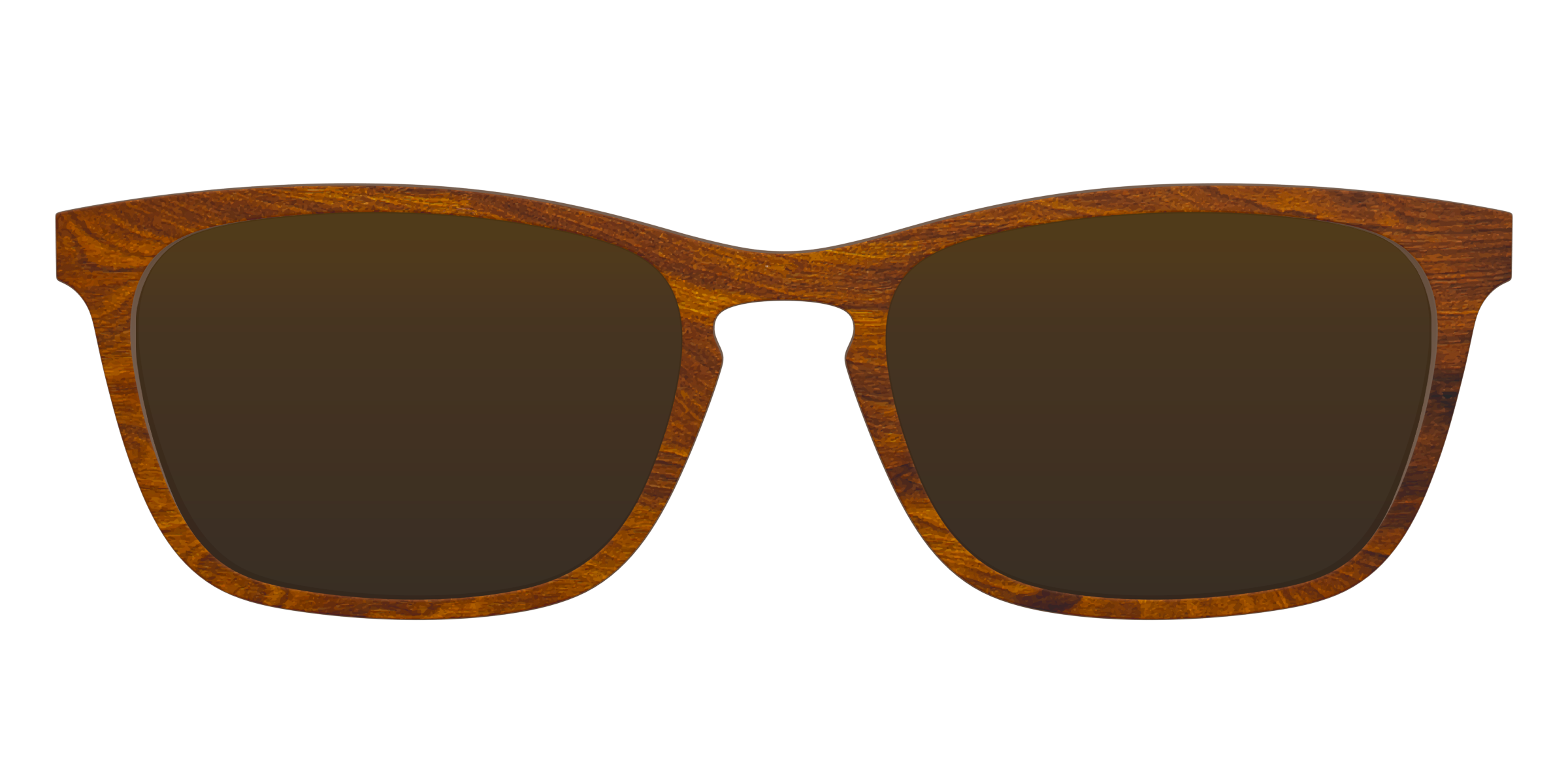 Pair Eyewear Sun Tops The Polarized Woodgrain clip sole marrone