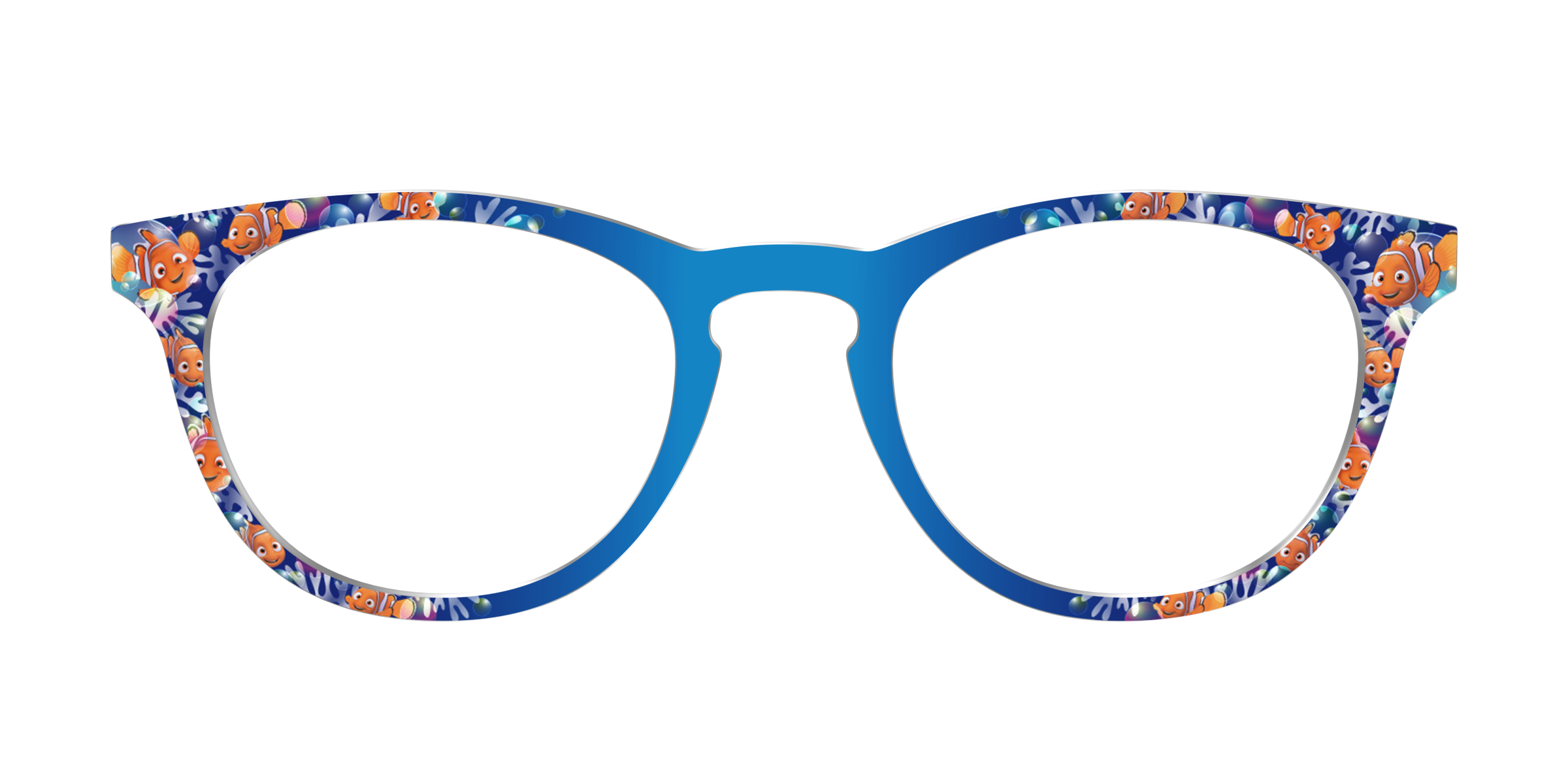 Pair Eyewear Collabs Nemo Bubbles topper blu oceano