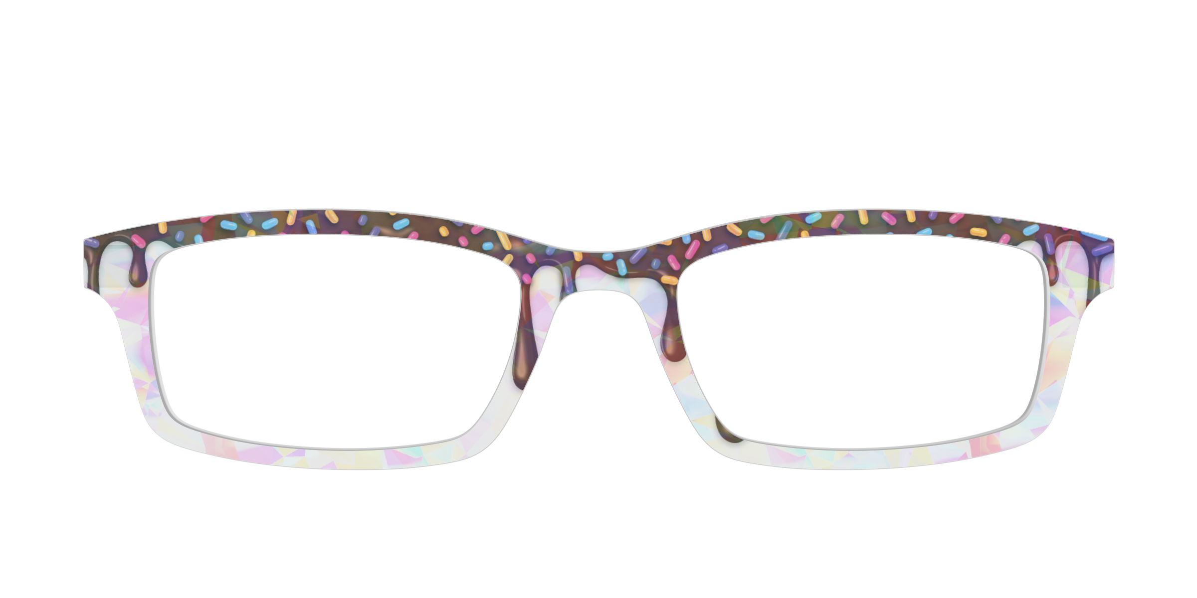 Pair Eyewear Holographic Milkshake top magnetico olografico
