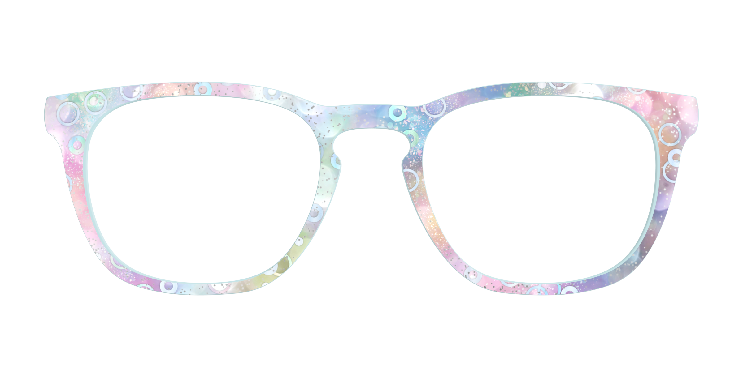 Pair Eyewear Design Tops The Mermaid Bokeh top per occhiali glitter