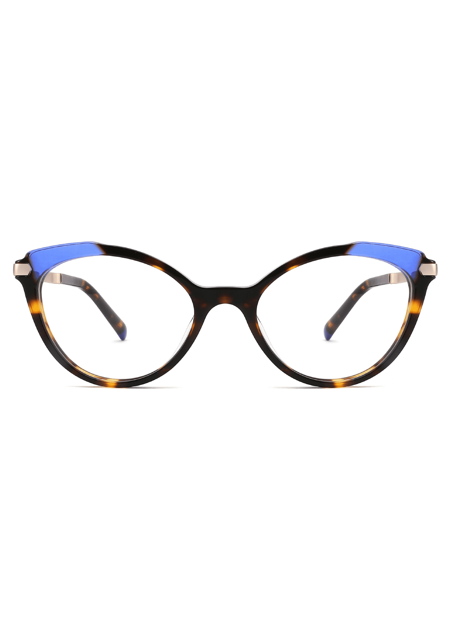 Ouyuan NOA23023 montatura occhiali da vista acetato colorata