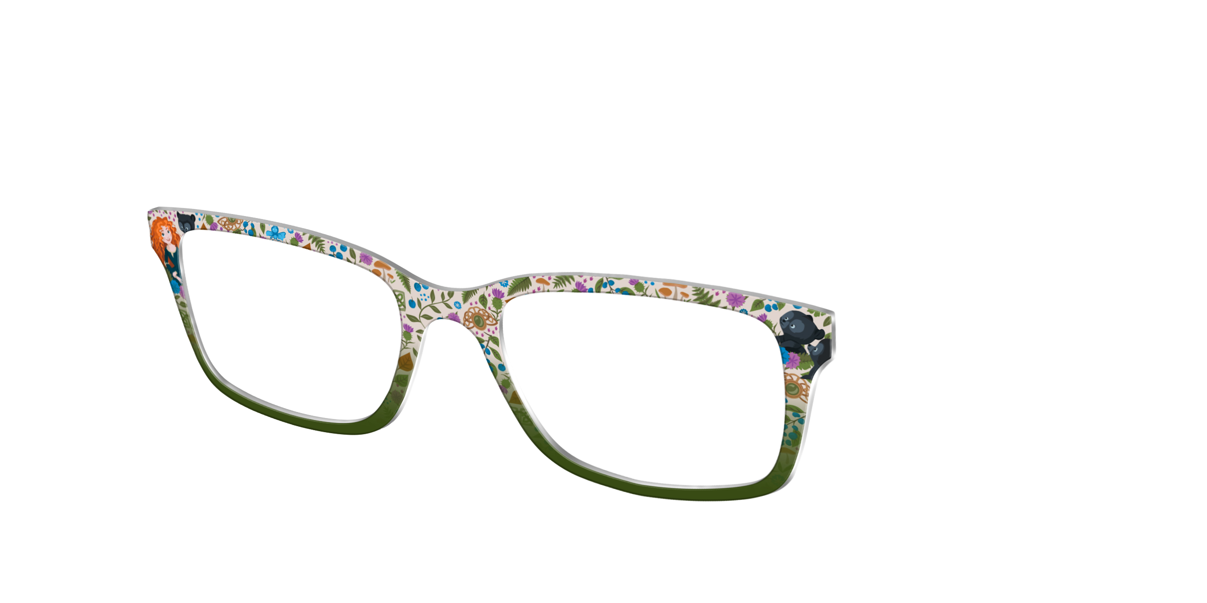 Pair Eyewear Collabs Merida Brave Floral top fiori
