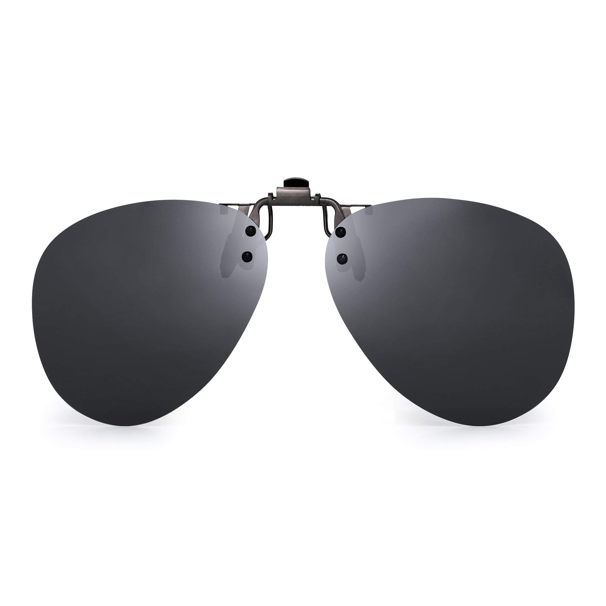 JM Clip per Occhiali da Sole Polarizzati occhiali sole flip up grigio