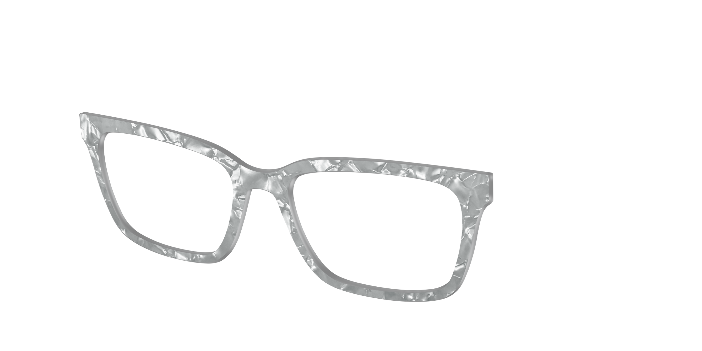 Pair Eyewear Design Tops Smoky Quartz Pearl Marble top grigio
