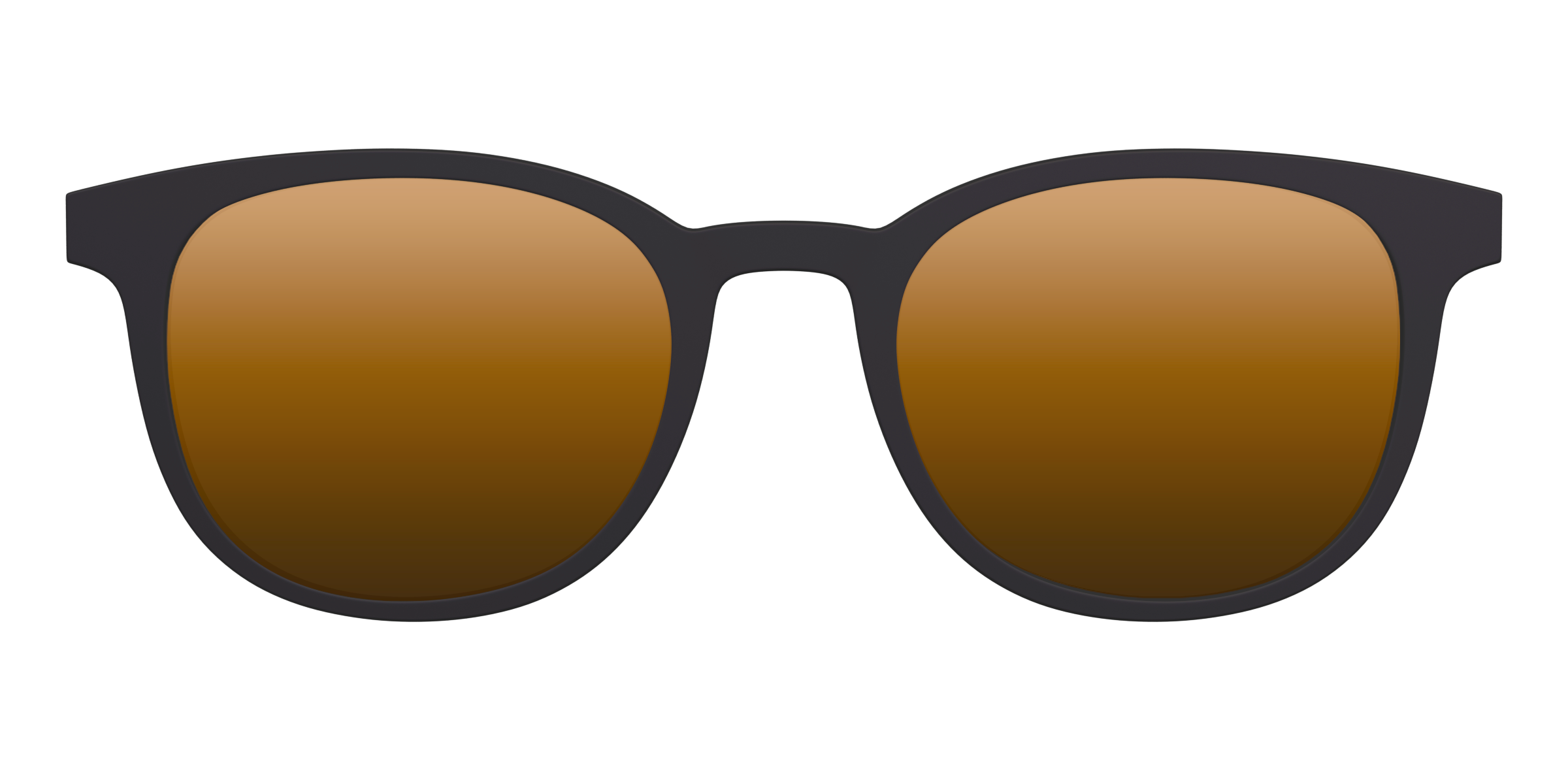 Pair Eyewear Sun Tops The Polarized Gold Reflective Sun Top sole