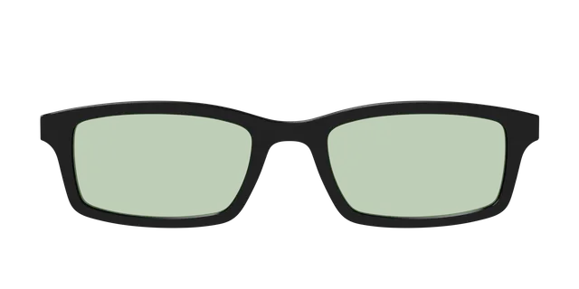 Pair Eyewear Design Tops Black Sage Green top nero lente verde