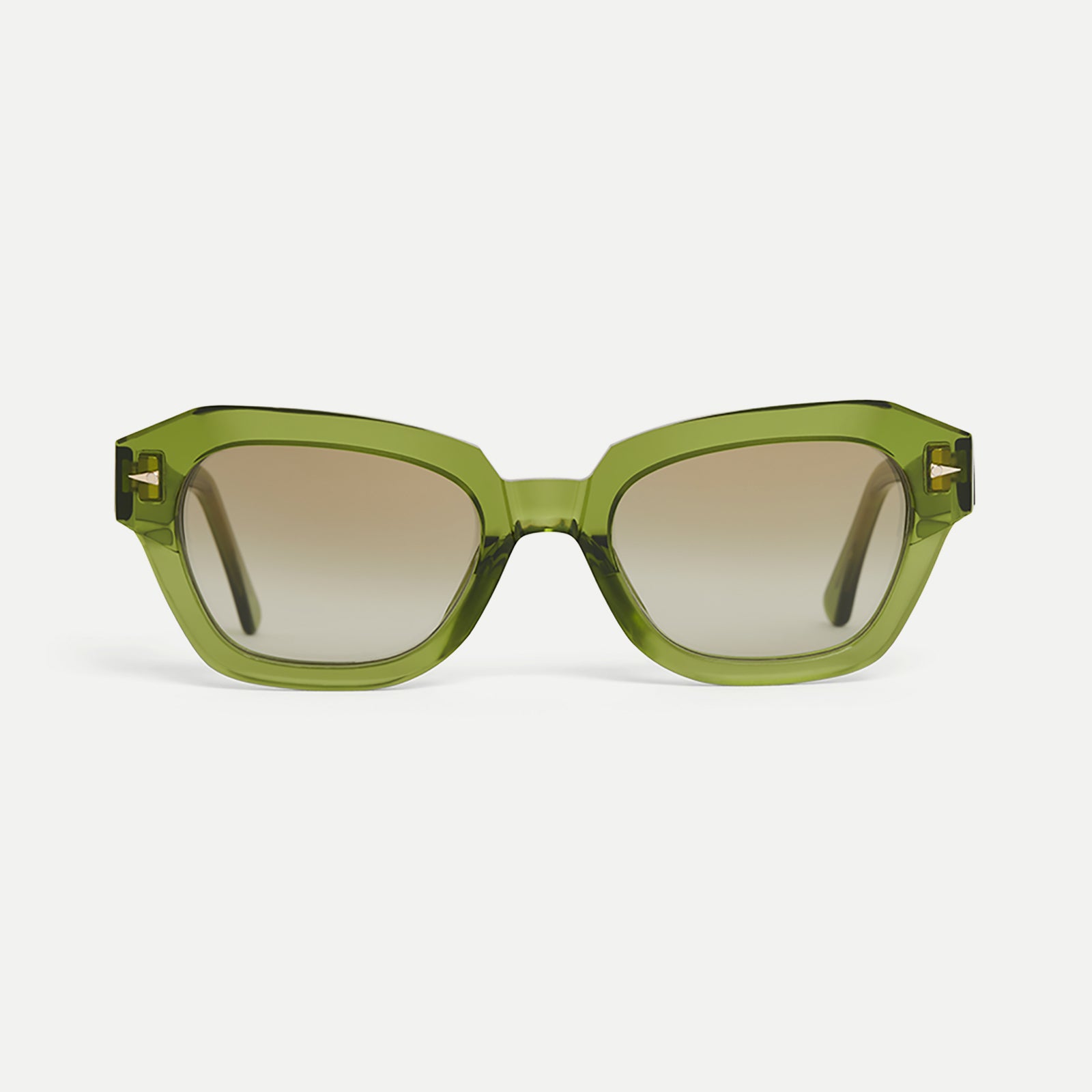 AHLEM Les Halles occhiali da sole verde cat eye