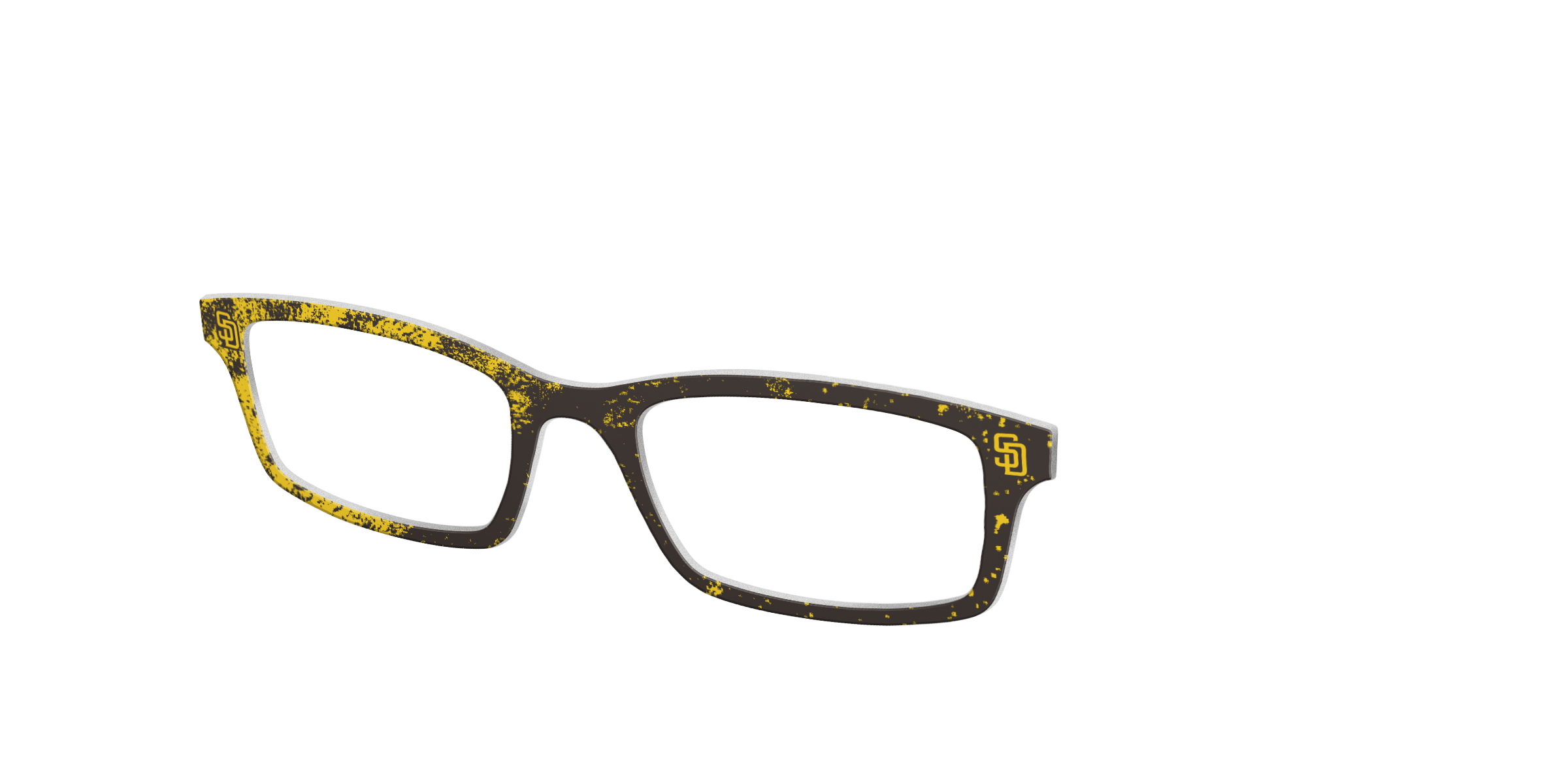 Pair Eyewear School Spirit Padres Home Run top occhiali giallo