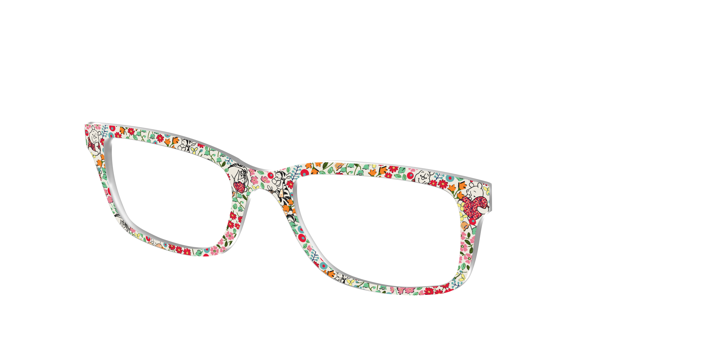 Pair Eyewear Collabs Pooh Cottage Floral top occhiali fiori