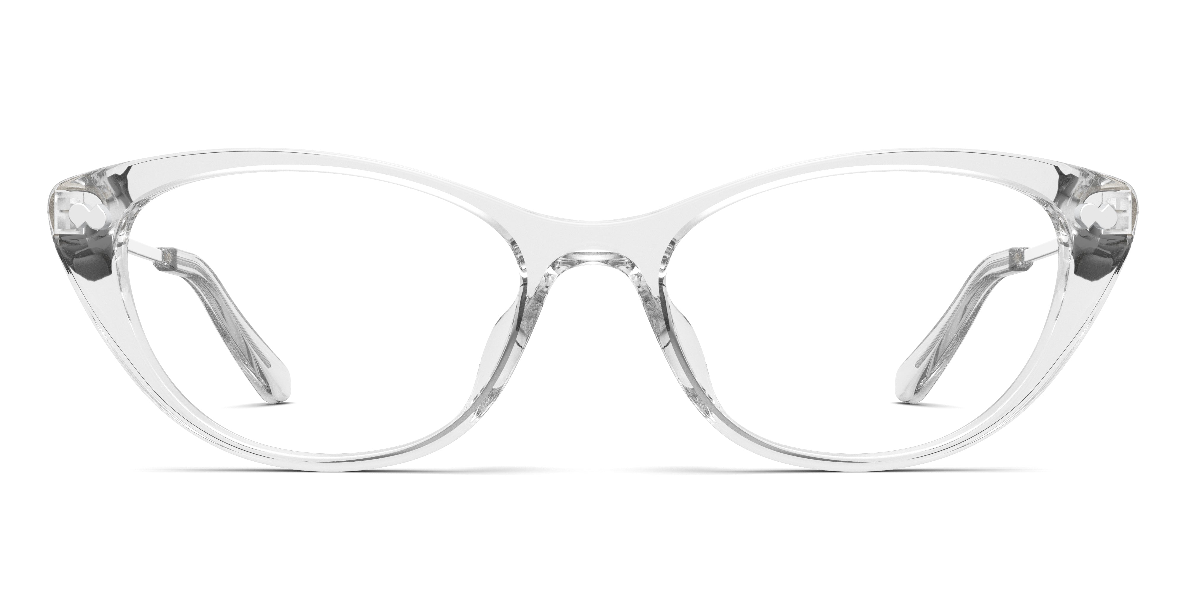 Pair Eyewear Ella Mixed Material montatura Crystal Clear