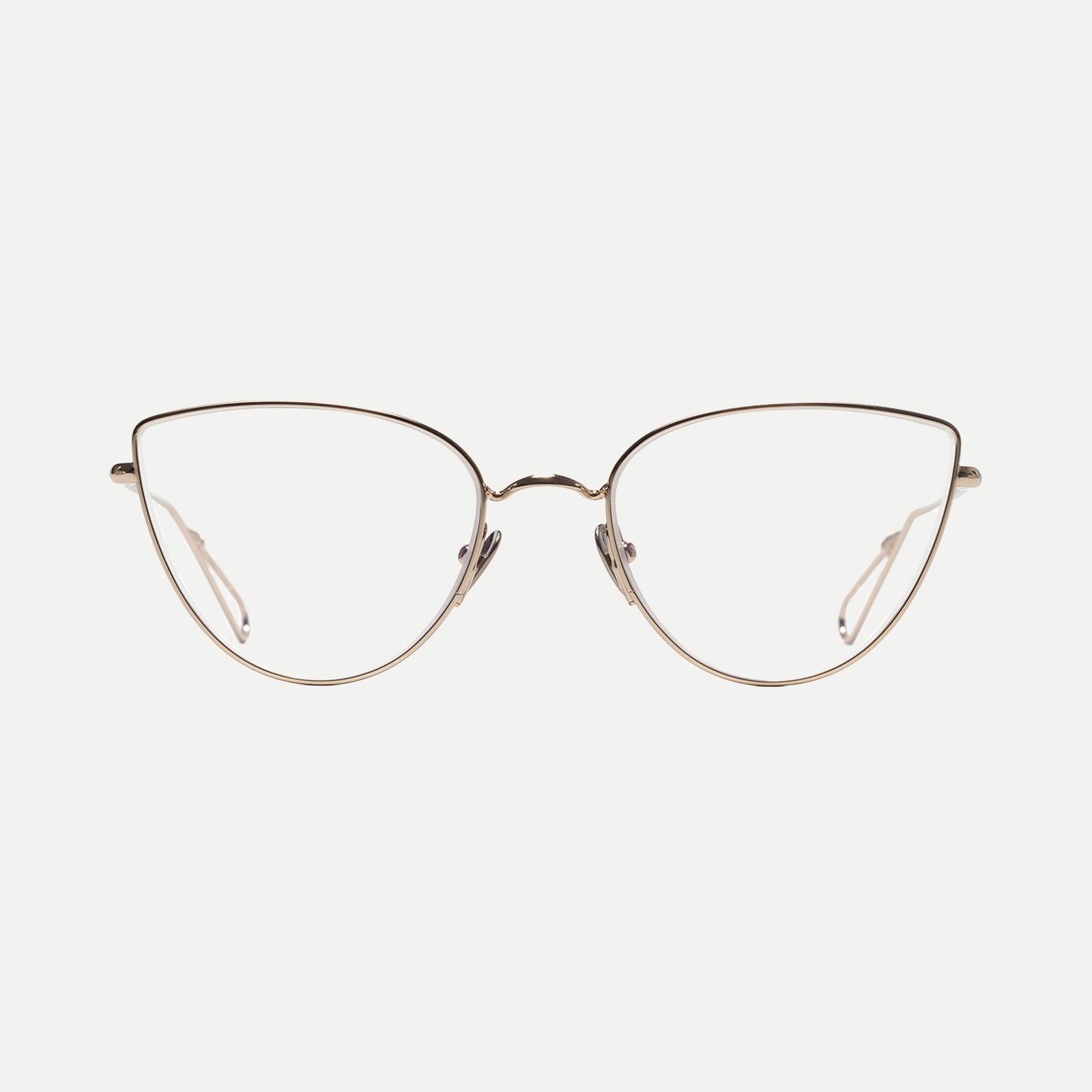 AHLEM Place Mireille occhiali da vista Champagne cat eye