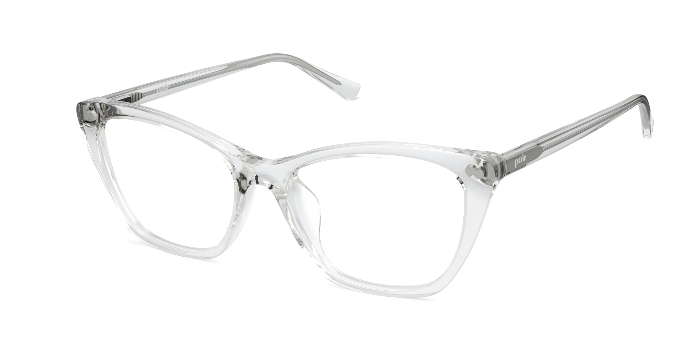 Pair Eyewear Base Frames Wanda montatura cat-eye media nera