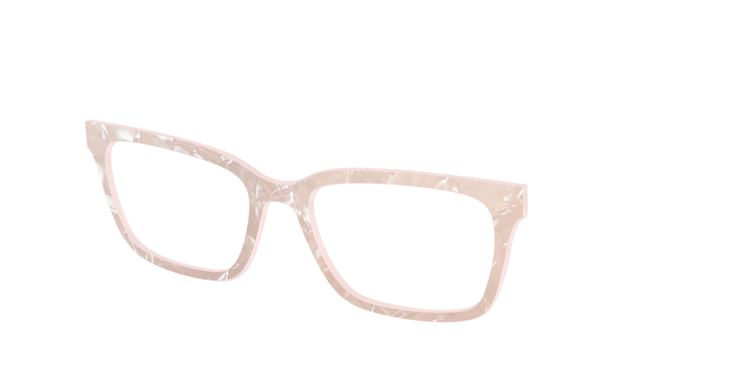Pair Eyewear Design Tops Rose Quartz Pearl Marble top Cedro